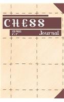 Chess Journal: Composition Book / Notebook / Journal ( 6 X 9 ), College Ruled / Lined Paper, 120 Pages for Chess Players