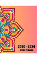 5 Year Planner 2020-2024