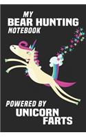 My Bear Hunting Notebook Powered By Unicorn Farts