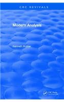 Modern Analysis (1997)
