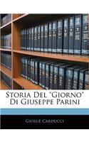 Storia del Giorno Di Giuseppe Parini: (Italian)