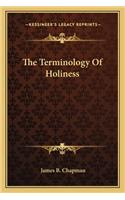 Terminology of Holiness