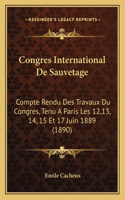 Congres International De Sauvetage