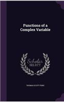 Functions of a Complex Variable