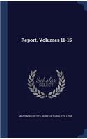 Report, Volumes 11-15