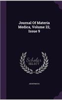 Journal of Materia Medica, Volume 22, Issue 9