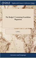 The Budget! Containing Scandalum Magnatum
