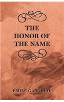 Honor of the Name