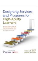 Designing Services and Programs for High-Ability Learners