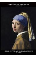 Johannes Vermeer Journal: Girl with a Pearl Earring: 100 Page Notebook/Diary