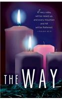 The Way Advent Candle Sunday 2 Bulletin (Pkg of 50)