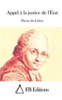 Appel à la justice de l'État