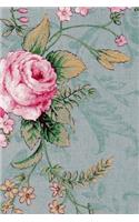 Vintage Pink Rose Journal
