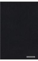 Classic Mole Notebook - Faux Black Leather