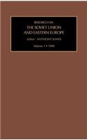 Res on USSR & Eastern Europe Vol 1