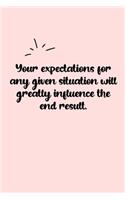 Your expectations for any given situation will greatly influence the end result. Dot Grid Bullet Journal: A minimalistic dotted bullet Bullet Journal / Notebook /Journal /planner/ dairy/ calligraphy Book / lettering book/Gratitude journal/ bullet journal