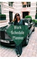 Work Schedule Planner