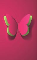 Internet Password Organizer: Discrete Internet Password Log Keeper: Pink Butterfly Gift for Girls Mom Women