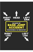 Base jump accident