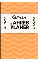 Lehrer Jahres Planer 2019 2020