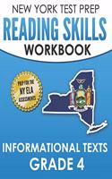NEW YORK TEST PREP Reading Skills Workbook Informational Texts Grade 4