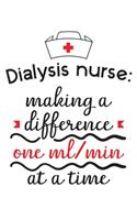 Dialysis Nurse Making a difference