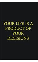 Your life is a product of your decisions: Writing careers journals and notebook. A way towards enhancement