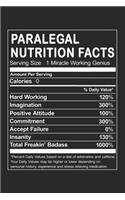 Paralegal Nutrition Facts