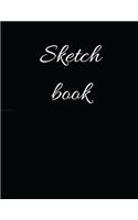 Sketch Book, Personalized Sketchbook (8.5