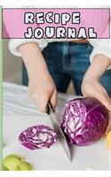 Recipe Journal: Blank Recipe Journal to Write in for Women, Food Cookbook Design, Document all Your Special Recipes and Notes for Your Favorite ... for Women, Wife,(3 Recipe)