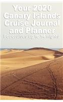 Your 2020 Canary Islands Cruise Journal and Planner