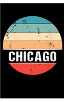 Chicago: 100 Pages 6 'x 9' -Dot Graph Paper Journal Manuscript - Planner - Scratchbook - Diary