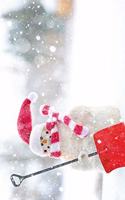 Snowman notebook - achieve your goals, perfect 120 lined pages #4