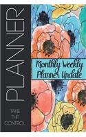 Monthly Weekly Planner Undate: Monthly Weekly Planner Undate, Monthly Weekly Planning Undate, Monthly Weekly Journal Undate, Weekly Montly Planner Undate, Weekly Monthly Planning 