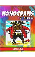 Nonograms of Pirates: Colored Griddlers- Exclusive and High-Quality Japanese Nonograms - Hanjie Griddlers Nonograms(Japanese Crossword / Nonogram / Griddlers / Picross / Hanjie Logic Puzzles)