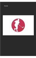 Floorball: Unihockey Notizbuch Innebandy Hockey Notebook