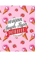 Hexagonal Graph Paper Notebook