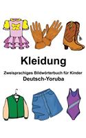 Deutsch-Yoruba Kleidung Zweisprachiges Bildwörterbuch für Kinder: (Freebilingualbooks.com)
