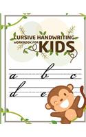 Cursive handwriting workbook for kids