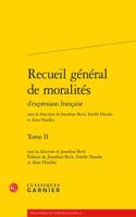 Recueil General de Moralites