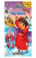 My Busy Books Dora Explorer Merry Christmas Storybook 12 Figures Playmat