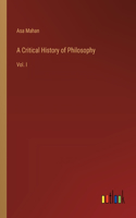 Critical History of Philosophy