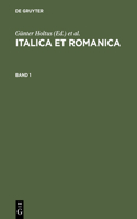 Italica Et Romanica