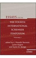 Essays from the Fourth International Schenker Symposium