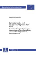 Bankrottstraftaten Nach Deutschem Und Griechischem Recht