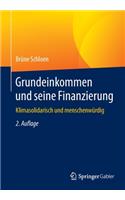 Grundeinkommen Und Seine Finanzierung