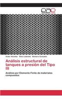 Análisis estructural de tanques a presión del Tipo III