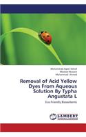 Removal of Acid Yellow Dyes from Aqueous Solution by Typha Angustata L