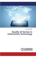Quality of Service in Information Technology