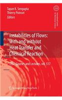 Instabilities of Flows: With and Without Heat Transfer and Chemical Reaction